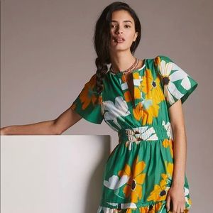 Anthropologie Somerset Maxi Dress in Kelly